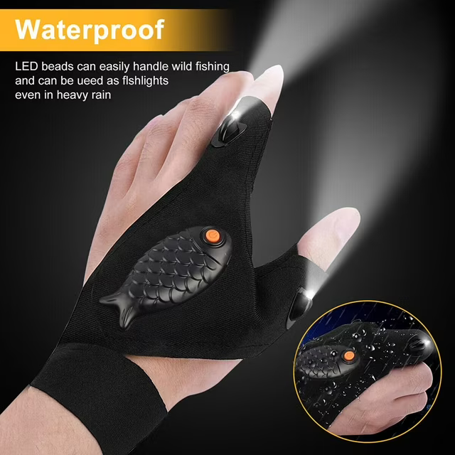 MechanicGlow Pro – Rechargeable LED Flashlight Gloves
