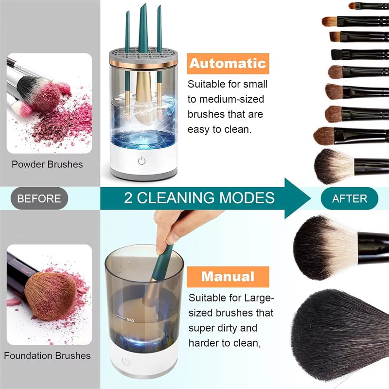 Automatic USB Makeup Brush Cleaner & Dryer