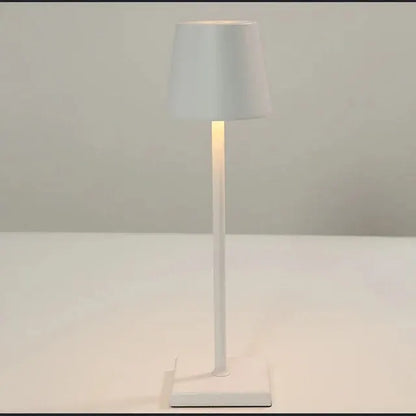 Rechargeable LED Table Lamp – 3 Color Temperatures, Stepless Dimming & Touch Control Eye-Care Light for Dining & Living Room