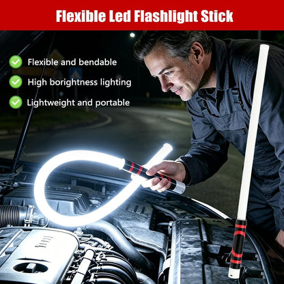 Flexible LED Light Stick, 76Cm/27In Wiederaufladbare Biegsame Taschenlampe, Mechanische Taschenlampe Mit Hoher Leuchtkraft, Für Mechaniker, Autoreparaturen